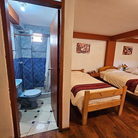 Hostal Con Vista A La Ciudad Santa Ana Cusco Bagian luar foto