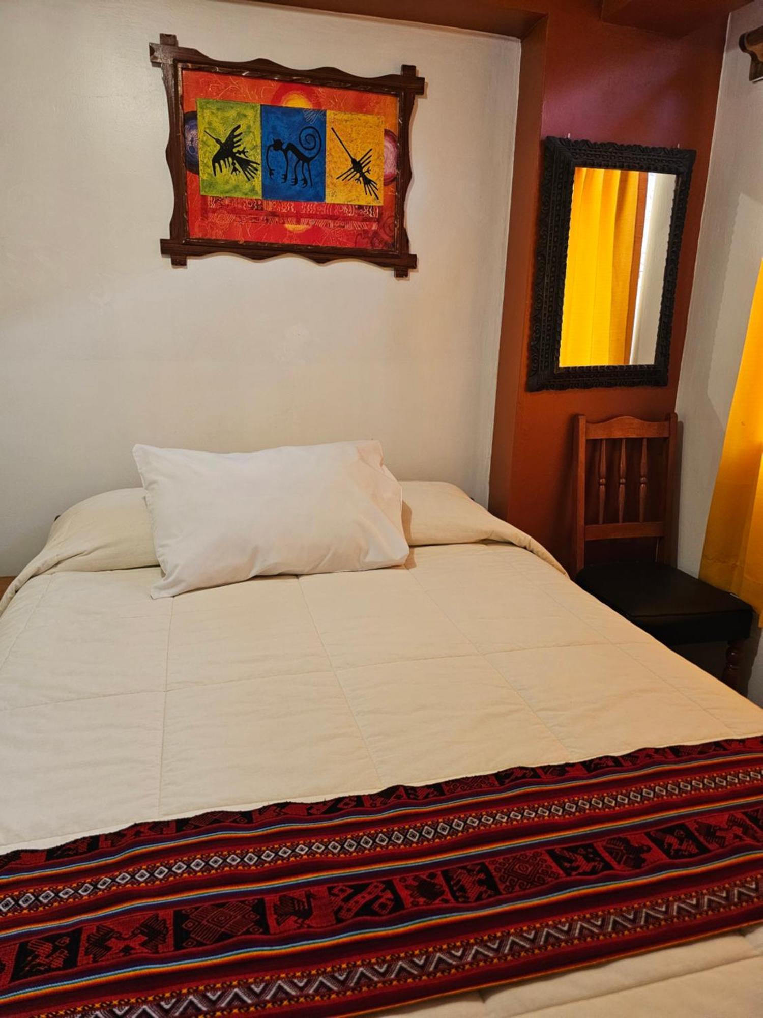 Hostal Con Vista A La Ciudad Santa Ana Cusco Bagian luar foto