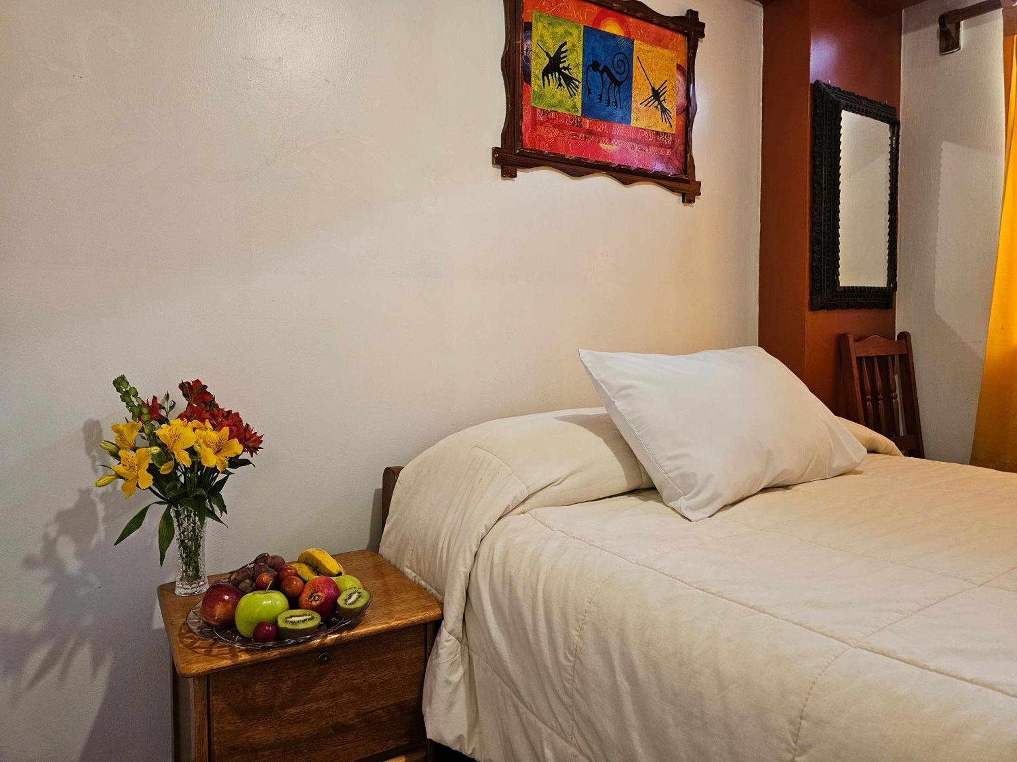 Hostal Con Vista A La Ciudad Santa Ana Cusco Bagian luar foto