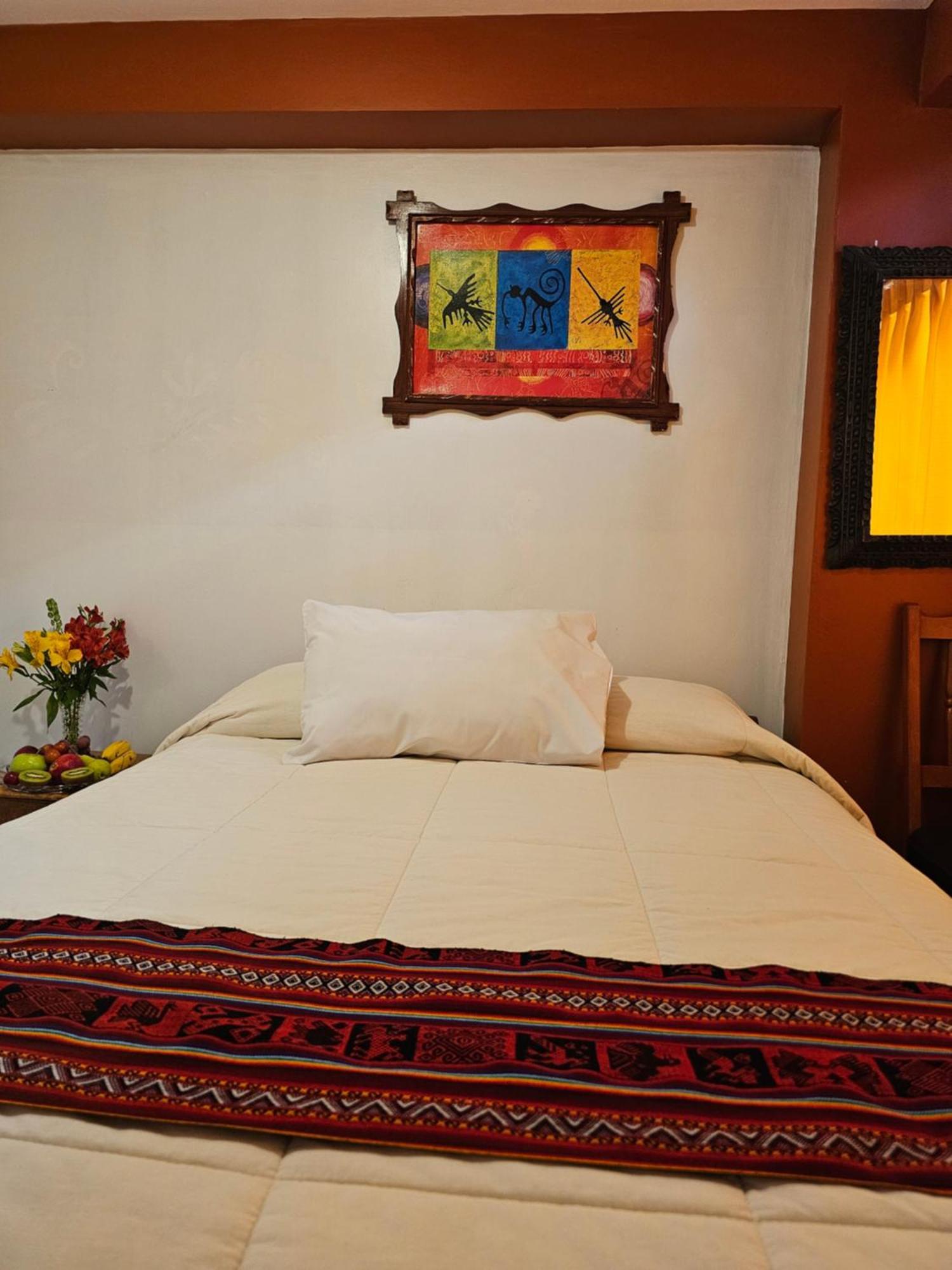 Hostal Con Vista A La Ciudad Santa Ana Cusco Bagian luar foto