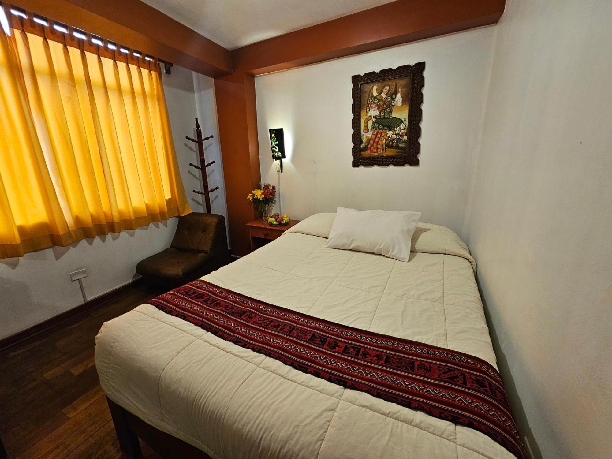 Hostal Con Vista A La Ciudad Santa Ana Cusco Bagian luar foto