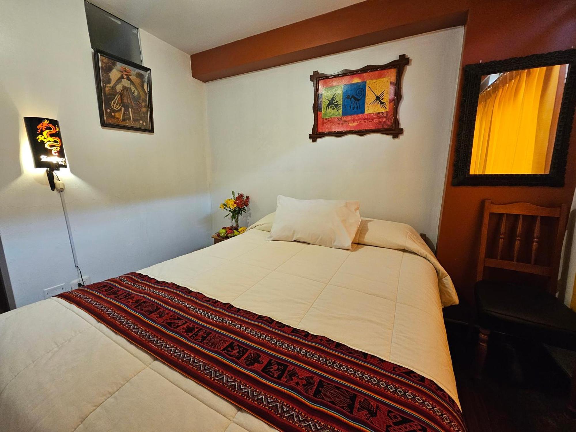 Hostal Con Vista A La Ciudad Santa Ana Cusco Bagian luar foto
