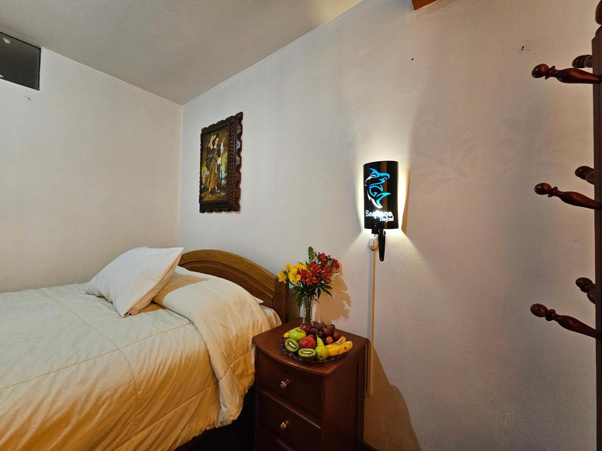 Hostal Con Vista A La Ciudad Santa Ana Cusco Bagian luar foto