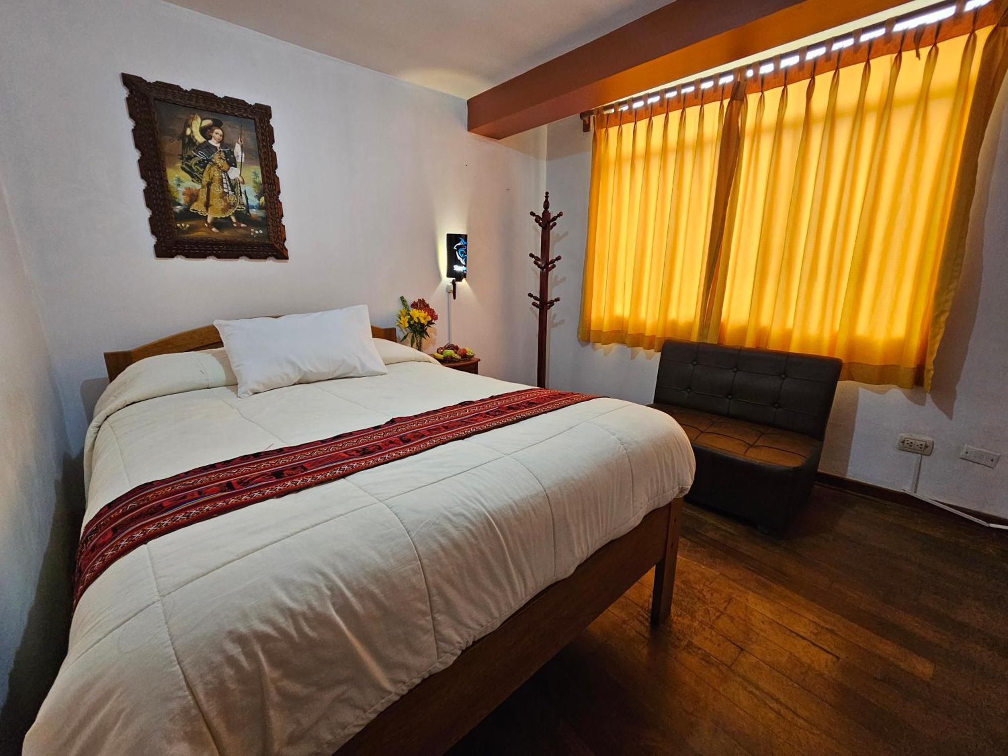 Hostal Con Vista A La Ciudad Santa Ana Cusco Bagian luar foto