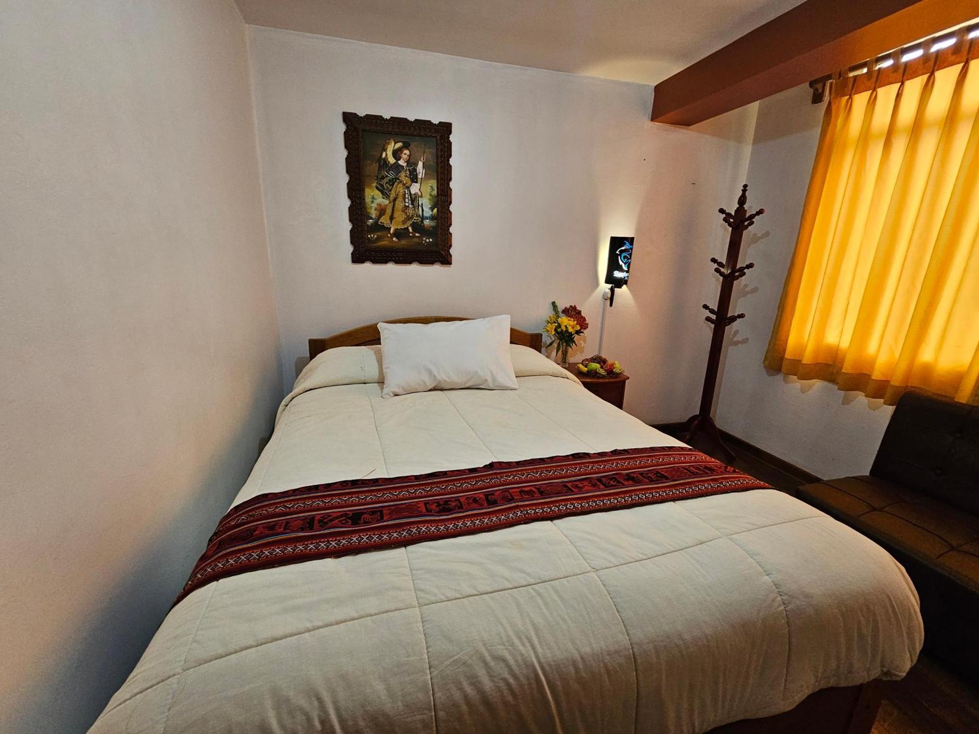 Hostal Con Vista A La Ciudad Santa Ana Cusco Bagian luar foto