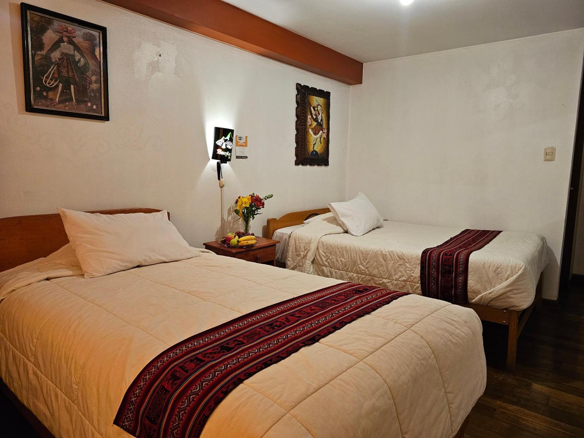 Hostal Con Vista A La Ciudad Santa Ana Cusco Bagian luar foto